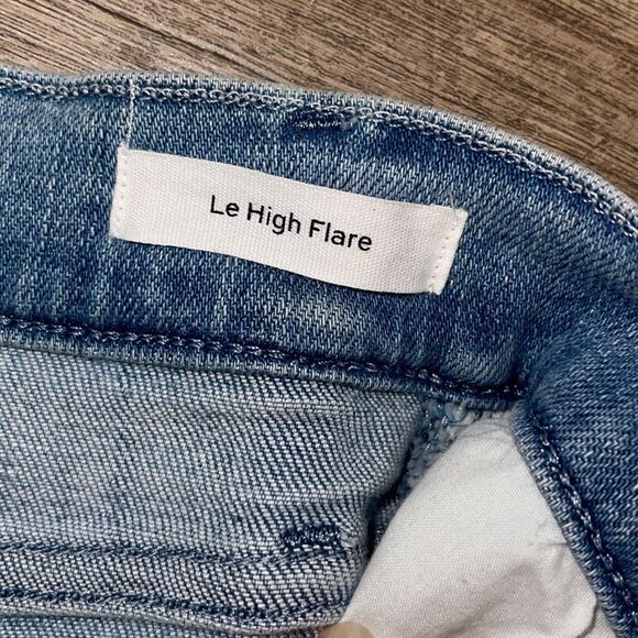 Frame Denim Blue Flare & Wide Leg Jeans - Picture 8 of 12